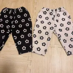 マーキーズ　花柄 総柄 パンツ 2点セット