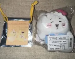 ちいかわ ハローキテイ サンリオコラボ ノベルティ巾着付き