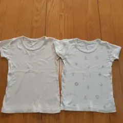 H&Mワンピース　ハート柄　ノースリーブ　花柄　2枚セット
