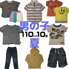まとめ売り 男の子 110cm 10点 子供服 夏 ジーユー ブランシェス