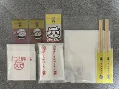 ちいかわラーメン豚 郎ラーメン 特典 ステッカー セット