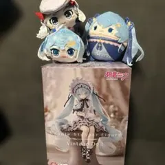 初音ミク 4点セット　ぬーどるストッパーフィギュア　ぬいぐるみ