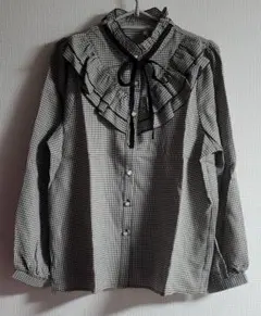 ブラウス フリル