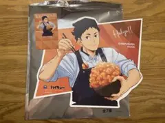 ハイキュー 大戸屋コラボ ダイカット描き下ろしビジュアルボード 澤村大地