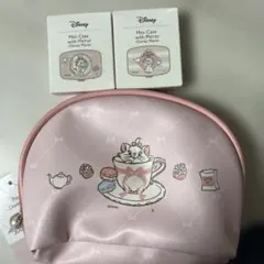 『おしゃれキャット』マリーちゃん ポーチ＆ミラー付きミニケース２個 スリーピー