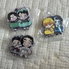 鬼滅の刃　キャラばんちょうこう　ラバーキーホルダー