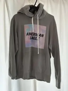 AMERICAN EAGLE グレー パーカー フード付きのサムネイル