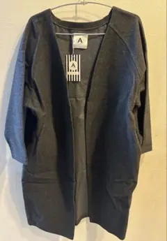 新品未使用！セレクトショップAsato購入　ノーカラーウールライトコート