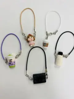 ぬい活 ラブブ アクセサリー5点セット ぬいぐるみ用 可愛い 付け替え オシャレ