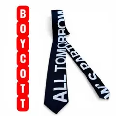 BOYCOTT ビッグロゴネクタイ ALL TOMORROW’S PARTIES
