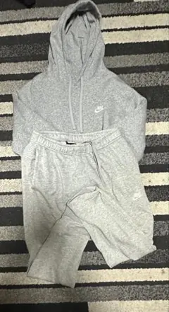 Nike グレー フード付きスウェットセット
