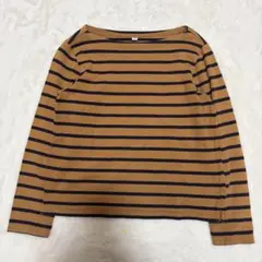 00s old uniqlo ボーダー ロンT 長袖　y2k Mサイズ