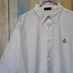 87☆チャップスラルフローレン☆BDシャツ☆ワンポイント刺繍ロゴ☆90s～00s