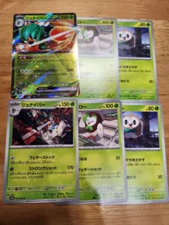 ジュナイパーEX RR 進化セット　ポケモンカード