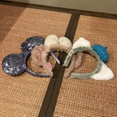 ディズニー カチューシャ セット　ジェラトーニ シェリーメイ ミニー