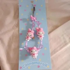 サンリオ【トキメキぽっぷビーズ】My Melody ストラップのサムネイル