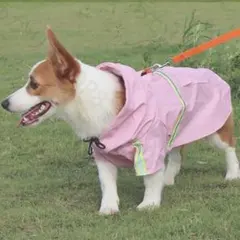 レインコート 大型犬 犬用 ポンチョ風 犬の服 梅雨ドッグウェア カッパのサムネイル