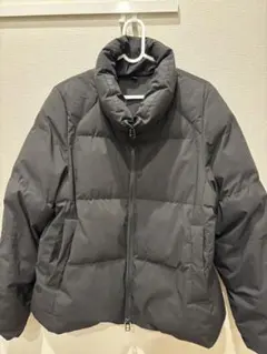 GU ジーユー ブラック ダウンジャケット