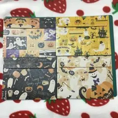 381 ハンドメイド封筒 ビンテージ ハロウィン 8枚