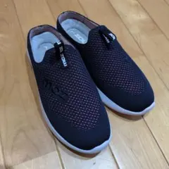 moz　メッシュ　サボサンダル　ネイビー 　Lサイズ　3E