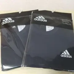 新品アディダス半袖Tシャツ2枚セット*ネイビー*XS