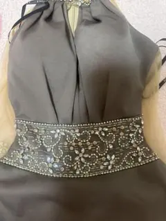 ANGELR ナイトドレス キャバドレス ビジュー装飾　M
