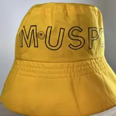 MUSPORT バケットハット 黄色　ウエサコ