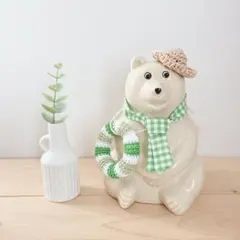 しろくま貯金箱　夏の小物セット