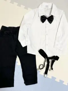 フォーマルボウタイ・サスペンダー付きセット 90cm