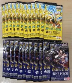 ONE PIECE 蒼海の七傑OP-14 神の島の冒険 OP-15 計20パック - メルカリ