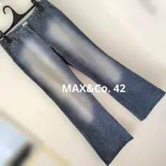 MAX&Co. ブーツカットデニム 42のサムネイル
