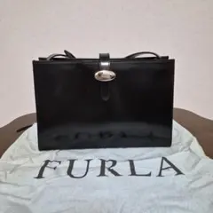 FURLSA フルラ　ワンショルダーバッグ　ブラック　フォーマル　y2k