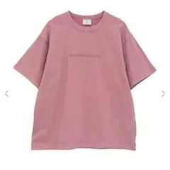コンバーストウキョウ ケミカルウォッシュエンボス加工ロゴTシャツ