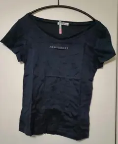NEWYORKER 半袖 Tシャツ ネイビーのサムネイル