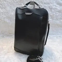 ペッレモルビダ キャピターノ バックパック リュック 3way レザー ブラックのサムネイル