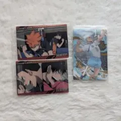 ハイキュー!! ウエハースカードセット 星海、日向影山、澤村黒尾