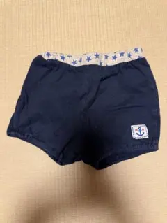 ホットビスケット ネイビー パンツ　フリー