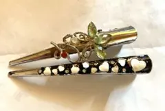 断捨離セールバレッタ2種類ヘアピン２個セットとおまけ付き４個セット