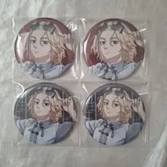 東京リベンジャーズ 佐野万次郎 モノクロチャイナ 缶バッジ