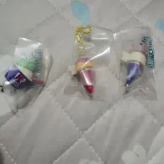 アイスクリーム型キーホルダーセット