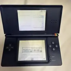 【ジャンク】NDS Lite本体　ネイビー