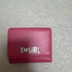 X-girl 三つ折り財布 ピンクのサムネイル
