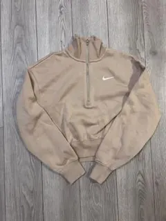 未使用 NIKE ナイキ ショート丈 ミニ丈 クロップド丈 スウェット パーカー