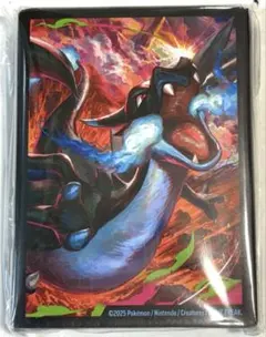 ポケモンカード 海外限定 メガリザードンX スリーブ 65枚 デッキ