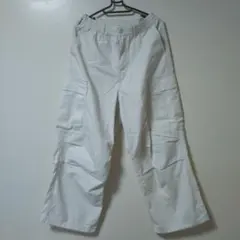 GU カーゴパンツ ホワイト Sサイズ