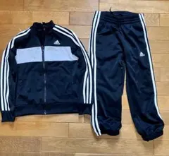 adidas ジャージ 黒 サイズ130