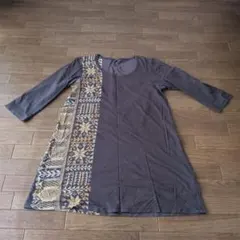チャイハネ　七分袖チュニックシャツのサムネイル