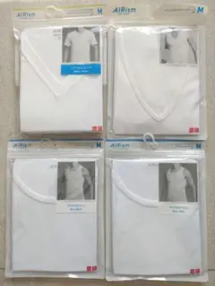 ユニクロAIRism メンズ下着 Mサイズ 4点セット 未開封新品