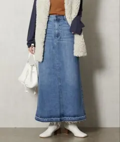 フリークスストア　デニムスカート　ブルー　Ｍサイズ