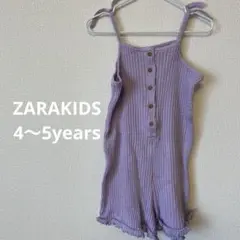 ZARA ショートサロペット 4～5years